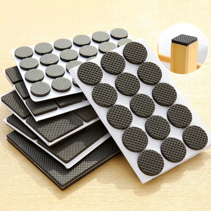 Furniture Foot Pad - แผ่นรองกันลื่นสำหรับเฟอร์นิเจอร์ 48 ชิ้น แผ่นรองกันเสียง แผ่นกันกระแทก แผ่นรอง