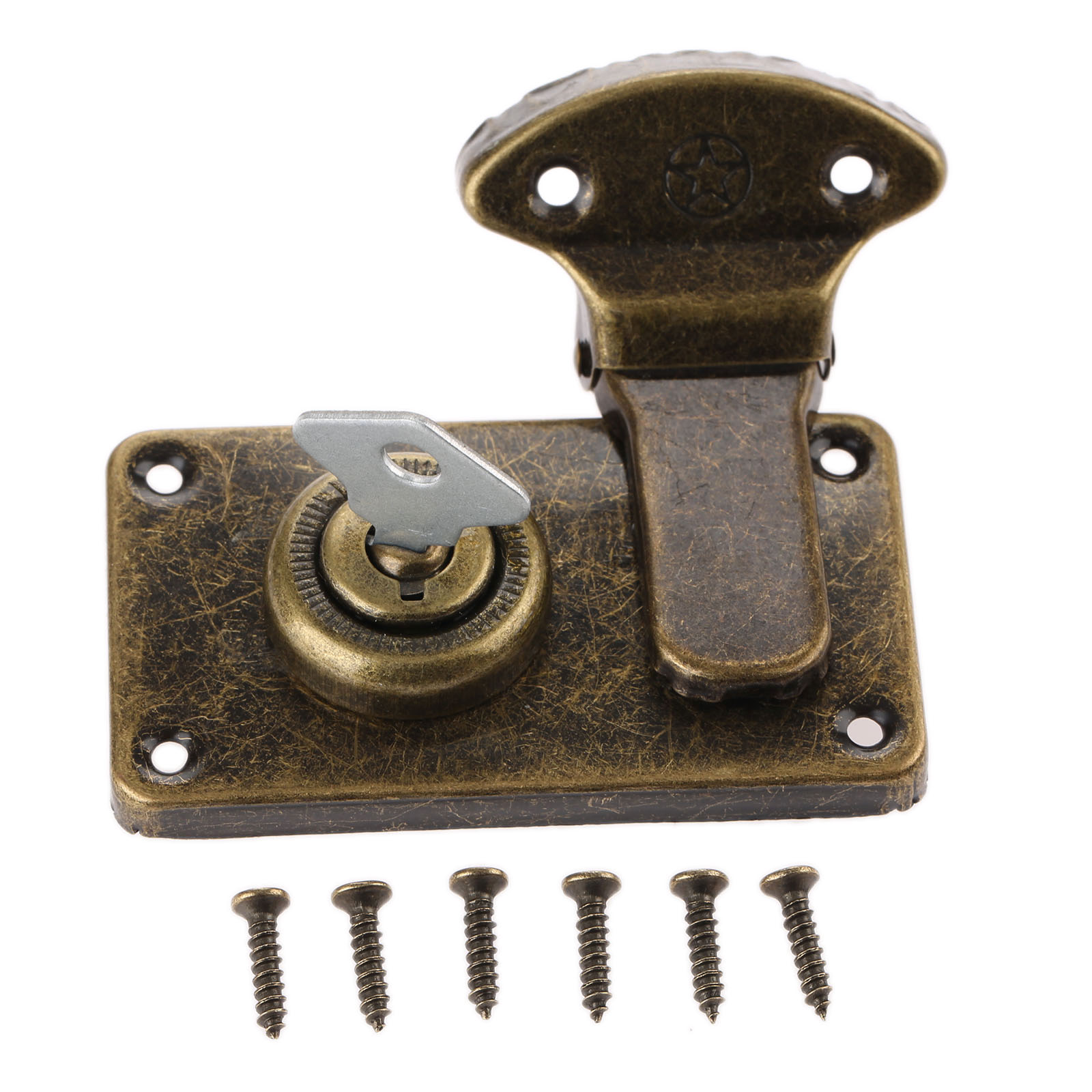 Furniture Hardware Antique - วินเทจเฟอร์นิเจอร์ฮาร์ดแวร์โบราณกล่องสลักตกแต่งกลอนเครื่องประดับไม้กล่องกระเป๋าเดินทางกลอนสลักสลับด้วยกุญแจและสกรู