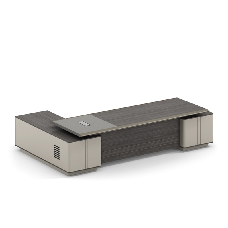Z. A. Furniture - ❀ เฟอร์นิเจอร์สำนักงานรูปตัว L ระดับไฮเอนด์ ดีไซน์ทันสมัย โต๊ะทำงานผู้บริหาร