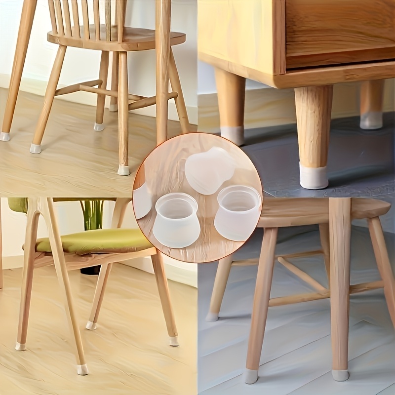Furniture Leg Set - ชุดแผ่นรองขาโต๊ะและเก้าอี้ 100/35 ชิ้น, แผ่นป้องกันขาเก้าอี้, ปลอกหุ้มขาเก้าอี้กันลื่น, ของขวัญสำหรับฮาโลวีนและคริสต์มาส