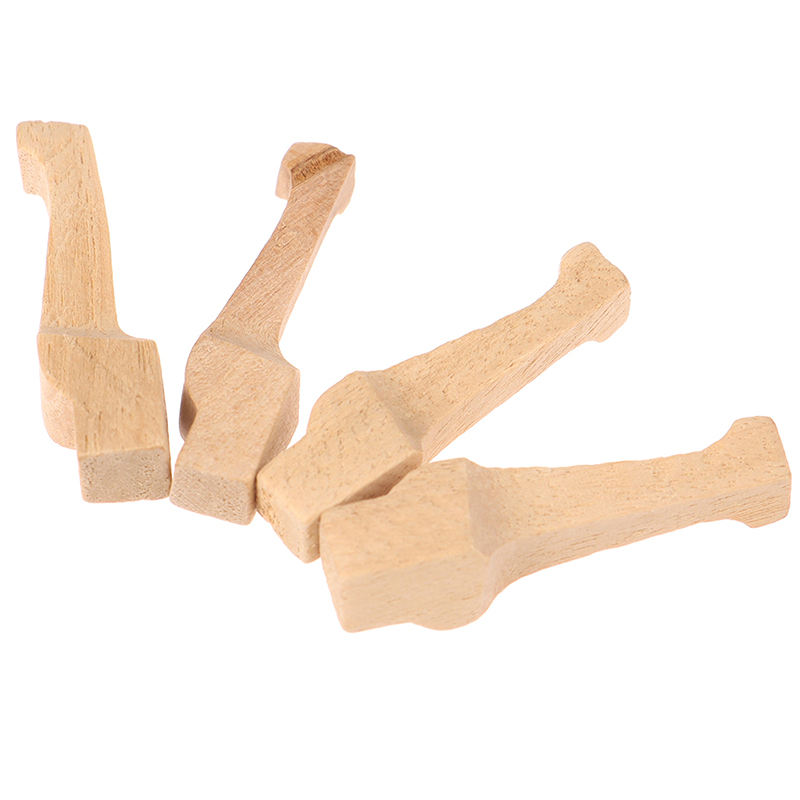 Furniture Leg Set - ชุดอุปกรณ์ทำเฟอร์นิเจอร์จิ๋ว DIY 4 ชิ้น/ชุด ของเล่นขนาด 1/12