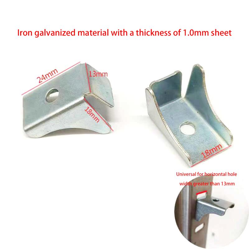Shelf Peg Support - คลิปหนีบชั้นวางของโลหะ 10 ชิ้น อุปกรณ์สำนักงาน ตัวล็อคชั้นวางเอกสาร ตัวล็อคชั้นวางของสำหรับตู้ครัว