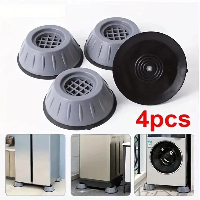 Furniture Foot Pad - 4pcs Anti การสั่นสะเทือนฟุตแผ่นยาง Slipstop เงียบ Dampers