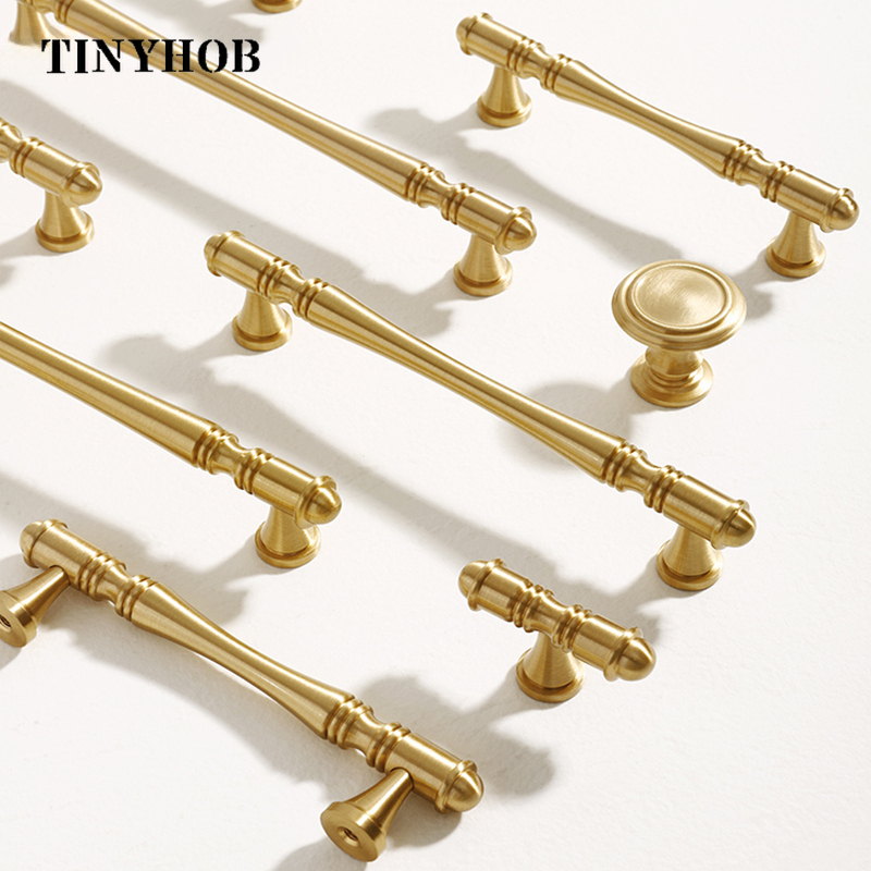 Furniture Hardware Wholesale - Gold ตู้จับโต๊ะลิ้นชักดึงเฟอร์นิเจอร์ลูกบิดประตูสําหรับลิ้นชักขายส่งเฟอร์นิเจอร์ฮาร์ดแวร์อุปกรณ์ครัว