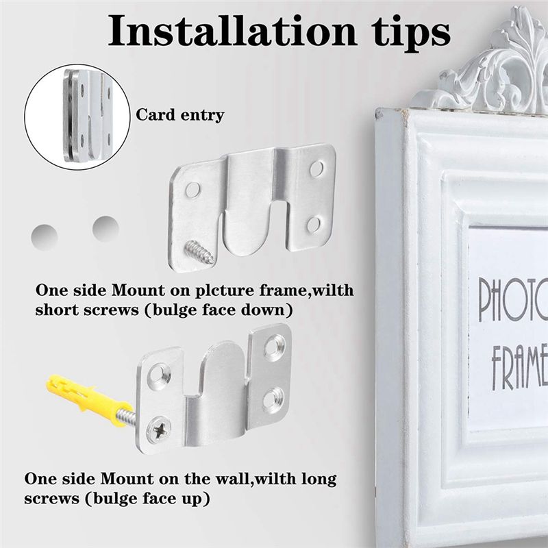Furniture Interlocking Hardware - A20I ขายึดแบบฝัง, ตะขอแขวนกรอบรูป, ขายึดแบบ interlock, ตัวเชื่อมต่อเฟอร์นิเจอร์,