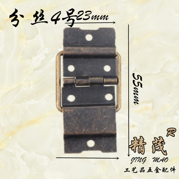 Furniture Hardware Wholesale - หมายเลข. บานพับลวดแยก 4 เส้น กล่องไม้โบราณ อุปกรณ์ฮาร์ดแวร์