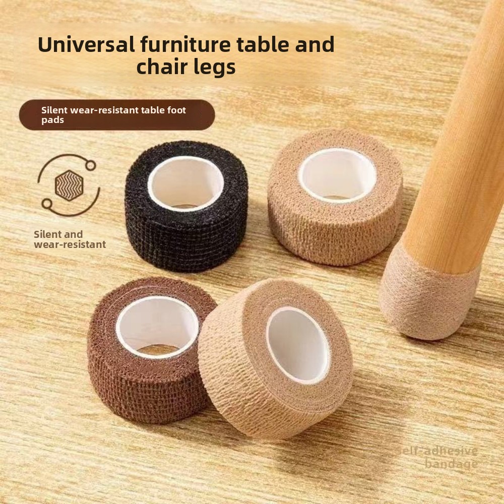 Furniture Foot Pad - 1/3 ชิ้นเทปติดขาเฟอร์นิเจอร์กันลื่นแบบเงียบ แผ่นรองขาทนทานสำหรับเก้าอี้และสตูล เพื่อปกป้องขาและพื้นบ้าน