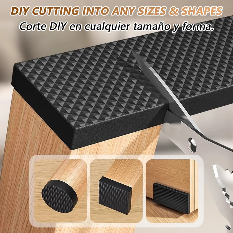 แผ่นรองเฟอร์นิเจอร์กันลื่นยางก - Furniture Foot Pad บทวิจารณ์และราคา
