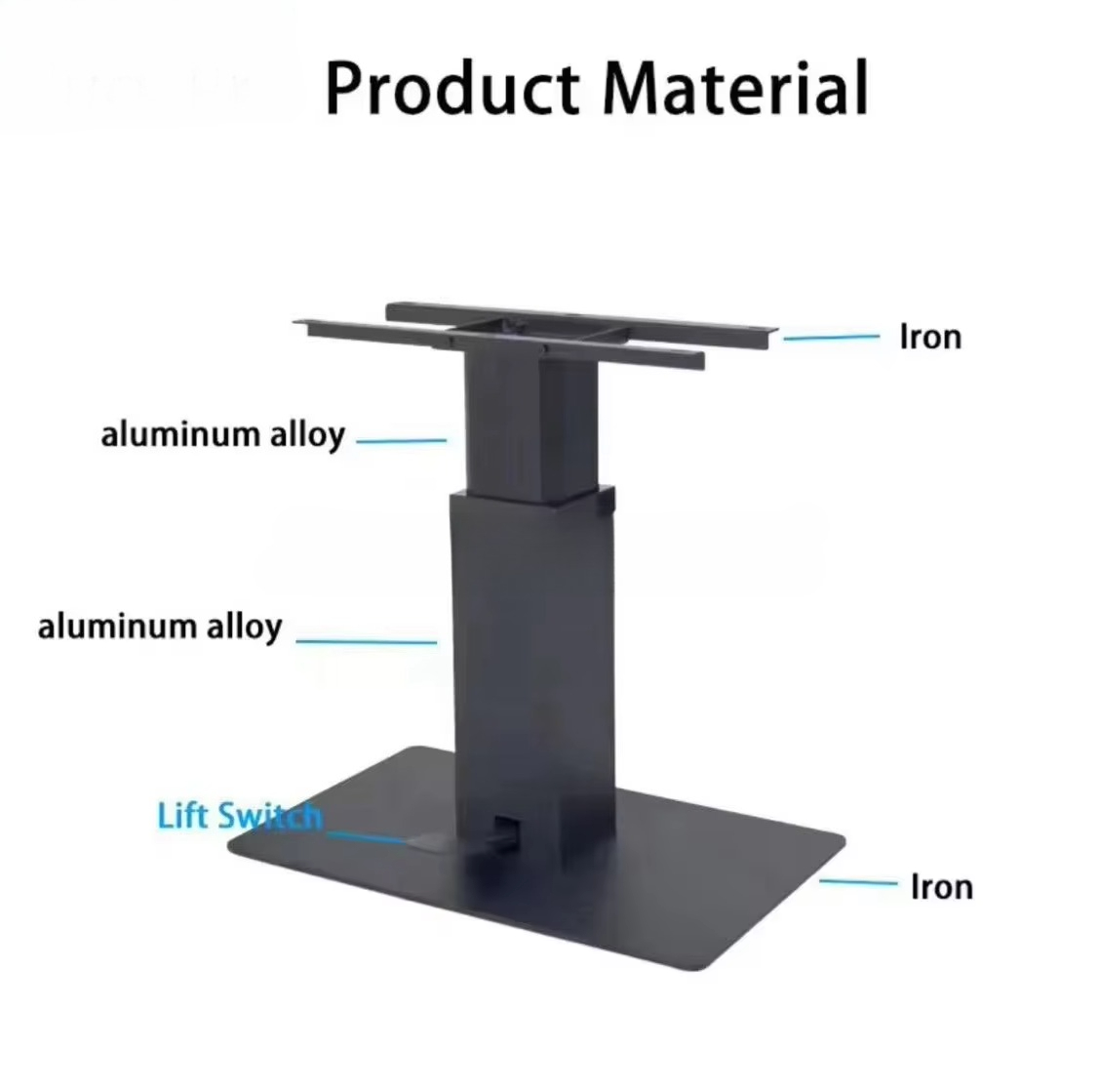 ขาตั้งโต๊ะปรับระดับได้อเนกประส - Japanese Furniture Hardware บทวิจารณ์และราคา