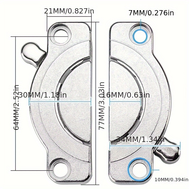 ตัวเชื่อมต่อหน้าโต๊ะแบบหนา หัว - Furniture Interlocking Hardware บทวิจารณ์และราคา