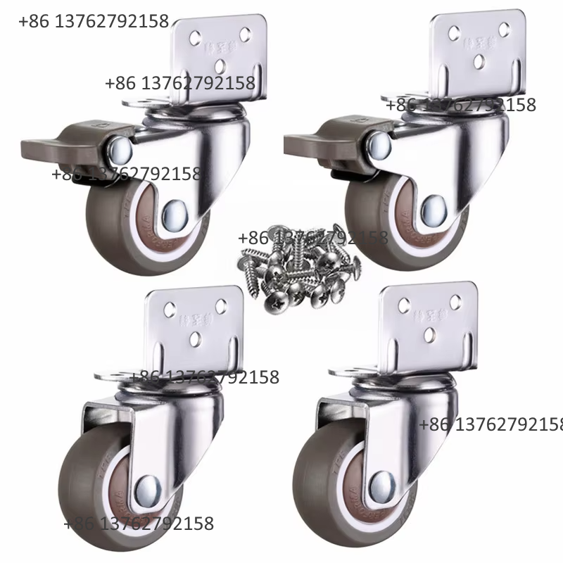 ล้อหมุนยางนุ่มเงียบ 4 ชิ้น สำห - Furniture Hardware บทวิจารณ์และราคา