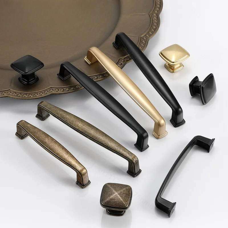 มือจับตู้สีดำ Yijia มือจับลิ้น - Furniture Hardware Wholesale บทวิจารณ์และราคา