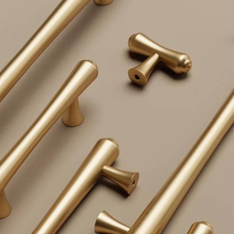 มือจับประตูตู้ทองเหลืองแท้ทองแ - Furniture Hardware High End บทวิจารณ์และราคา