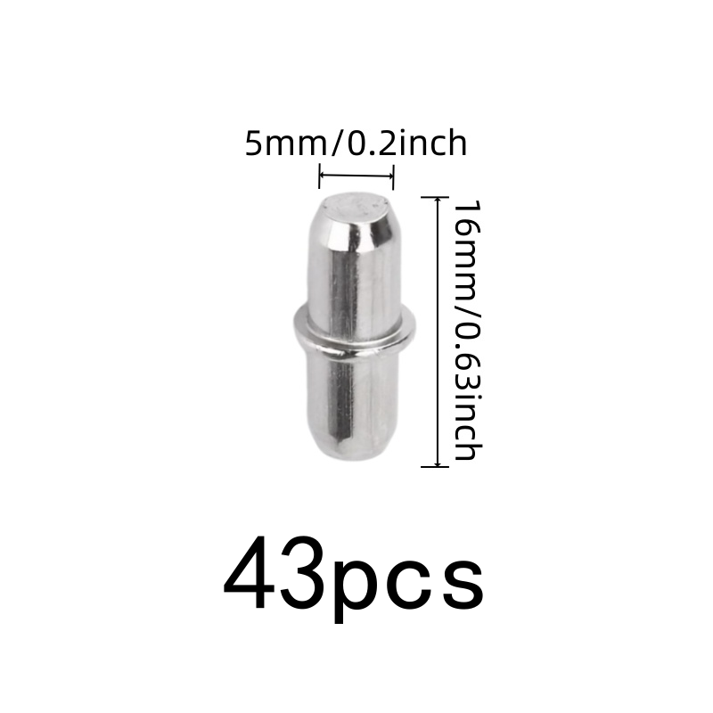 หมุดรองรับชั้นวางของ 43 ชิ้น ท - Shelf Peg Support บทวิจารณ์และราคา