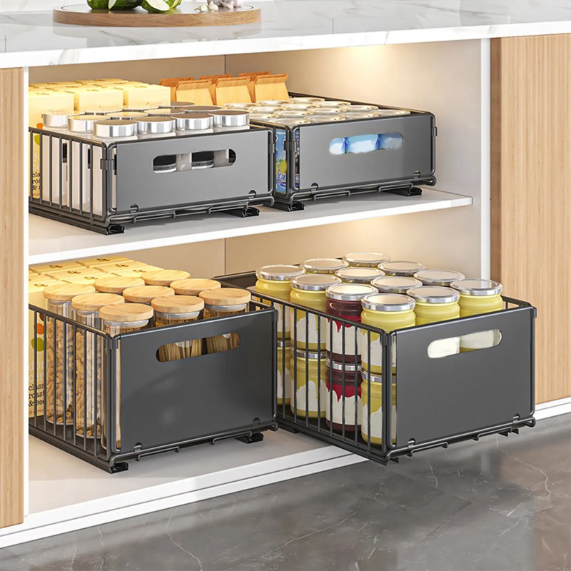 ชั้นวางของในครัวแบบ 1 ชิ้น พร้ - Drawer Slide Pair บทวิจารณ์และราคา