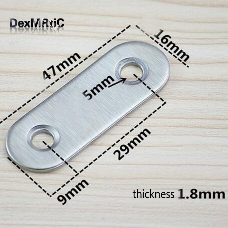 10pcs สแตนเลสสตีลมุมคงที่อุปกร - Furniture Hardware Wholesale บทวิจารณ์และราคา