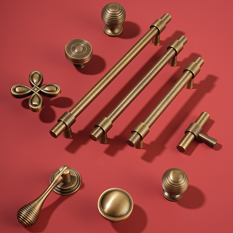 High End ทองเหลืองตู้จับสีบรอน - Furniture Hardware High End บทวิจารณ์และราคา
