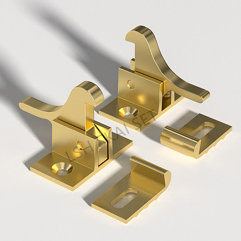 2 ชิ้น ตัวล็อคทองเหลืองคุณภาพส - Furniture Hardware High End บทวิจารณ์และราคา