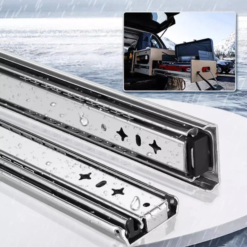 1 คู่ 53 มม.Heavy Duty ลิ้นชัก - Drawer Slide Pair บทวิจารณ์และราคา