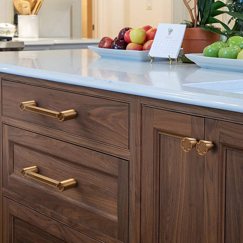 มือจับตู้ลิ้นชัก สีบรอนซ์โบราณ - Furniture Hardware High End บทวิจารณ์และราคา