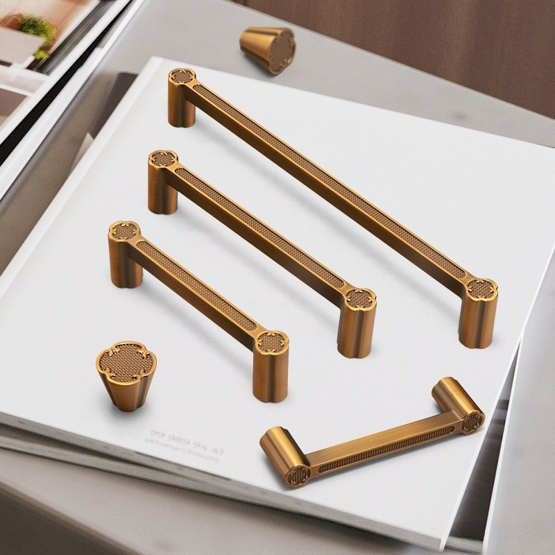 มือจับตู้ลิ้นชัก สีบรอนซ์โบราณ - Furniture Hardware High End บทวิจารณ์และราคา