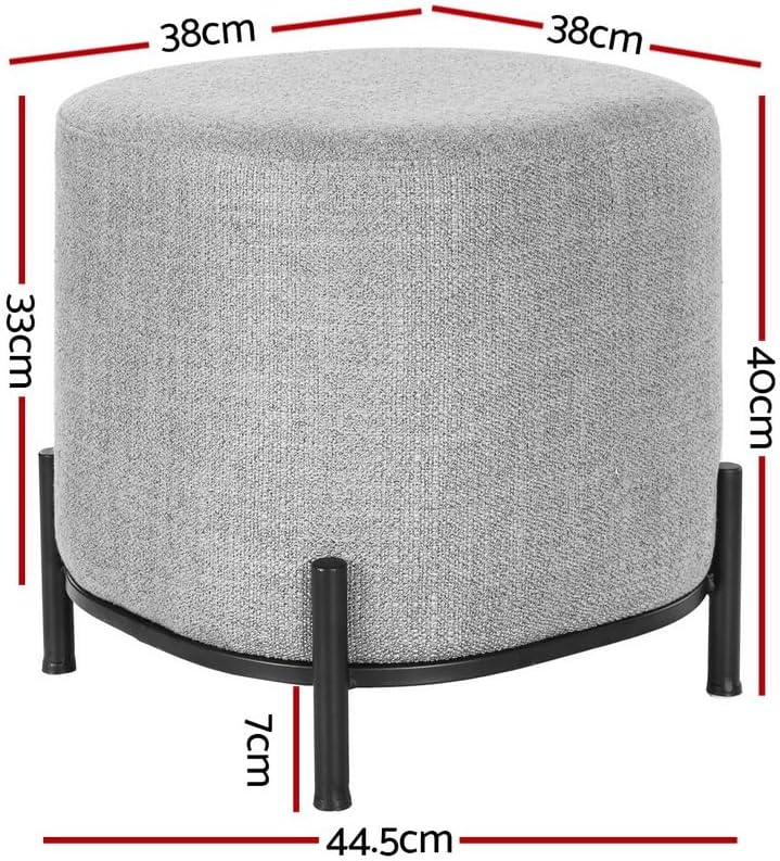 เก้าอี้สตูลทรงกลมแบบออตโตมัน,  - Furniture Foot Pad บทวิจารณ์และราคา