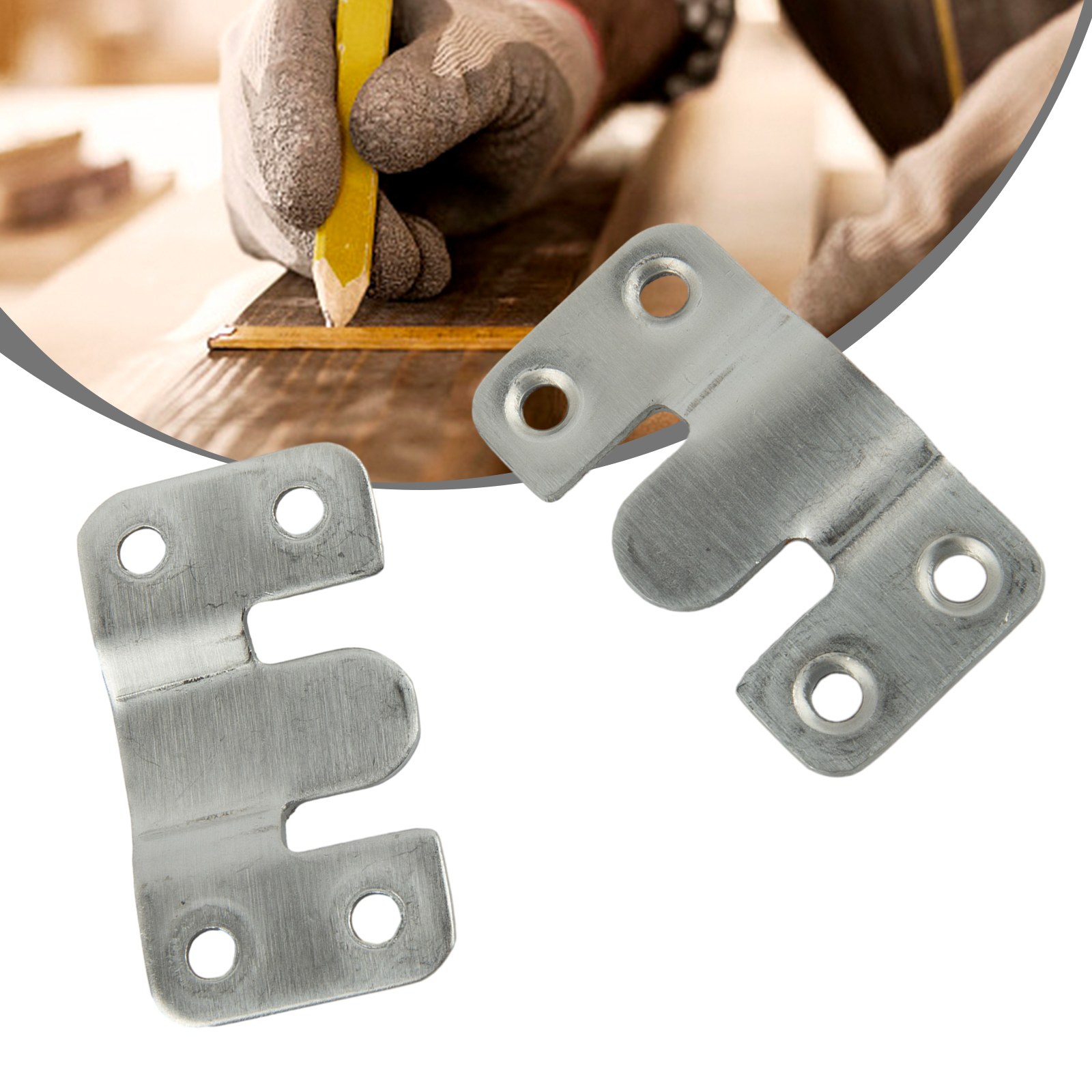 10PCS Heavy Duty กรอบรูปตะขอแข - Furniture Interlocking Hardware บทวิจารณ์และราคา