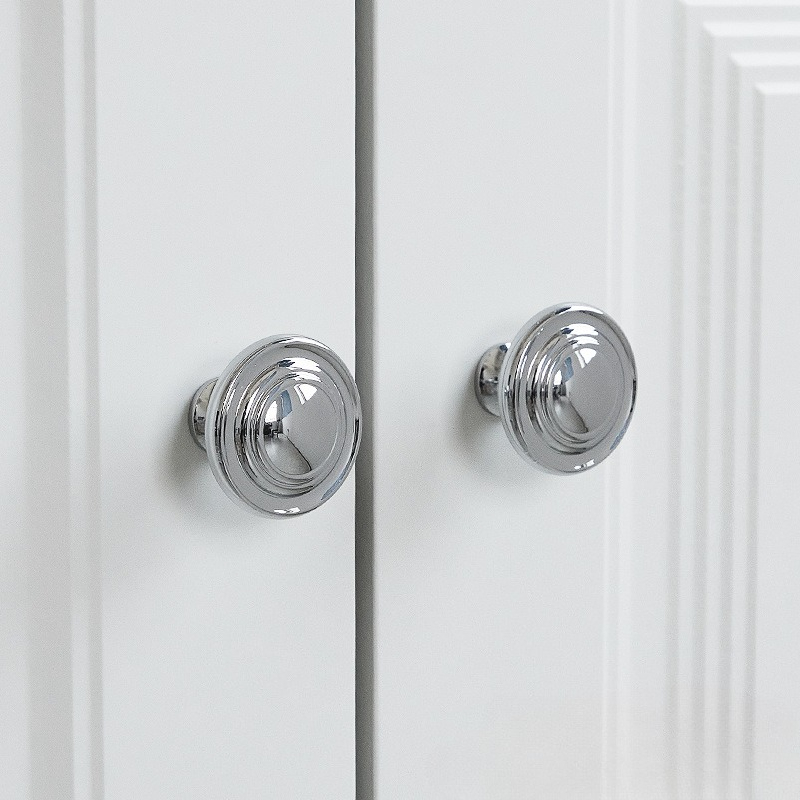ฝรั่งเศส Bright Silver ตู้จับ  - Furniture Hardware High End บทวิจารณ์และราคา
