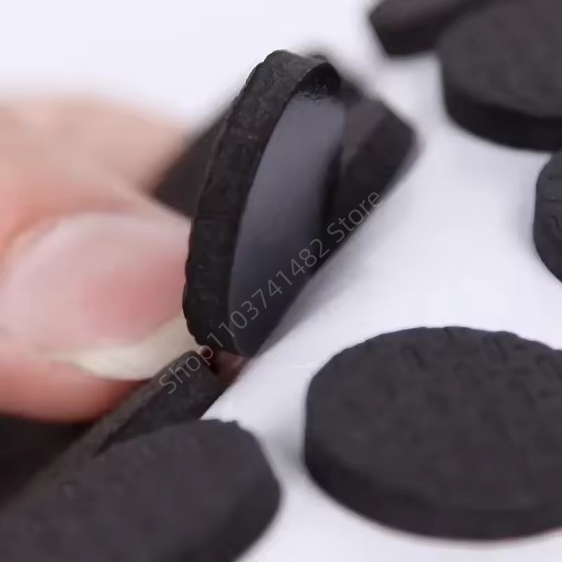แผ่นรองขาเฟอร์นิเจอร์สีดำแบบมี - Furniture Foot Pad บทวิจารณ์และราคา