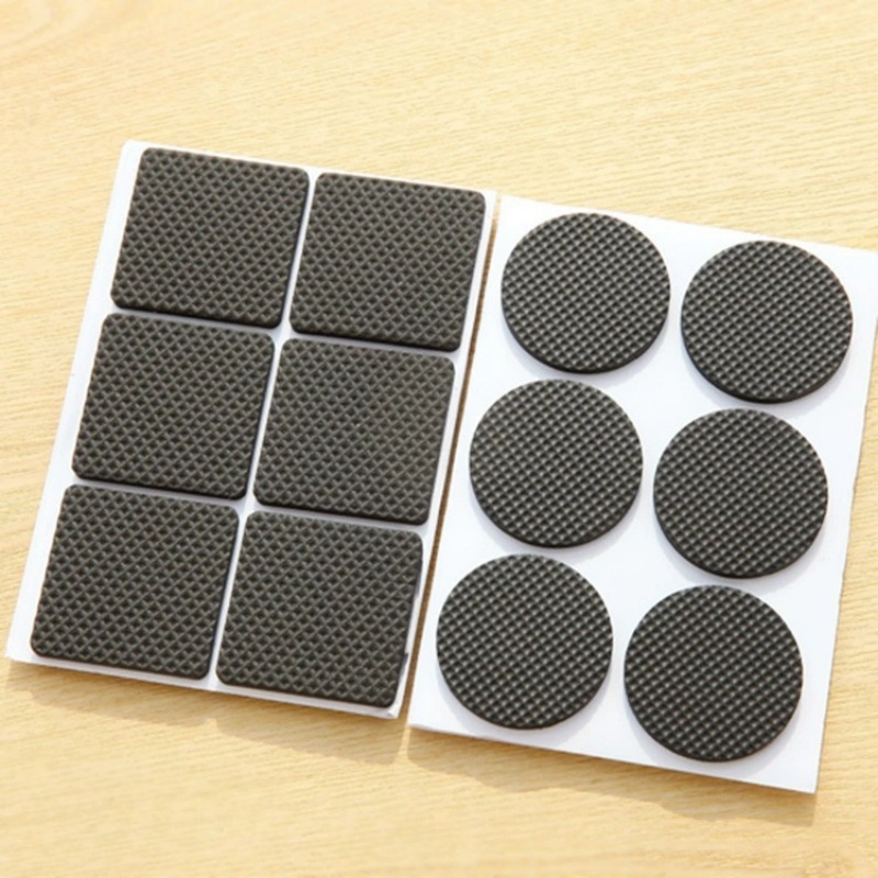 แผ่นรองกันลื่นสำหรับเฟอร์นิเจอ - Furniture Foot Pad บทวิจารณ์และราคา