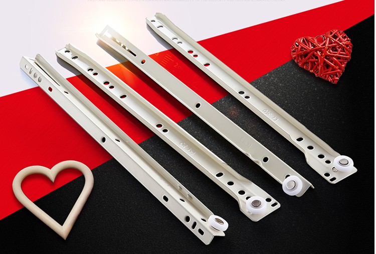 รางลิ้นชักสไลด์สองรางตู้หนาโต๊ - Drawer Slide Pair บทวิจารณ์และราคา