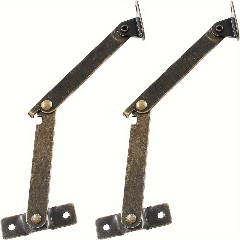 บานพับรองรับฝาพับสีบรอนซ์โบราณ - Furniture Hardware Antique บทวิจารณ์และราคา