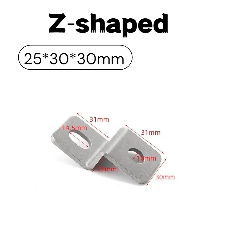 ขาเหล็กยึดมุมรูปตัว Z หนา 3 มม - Z. A. Furniture บทวิจารณ์และราคา