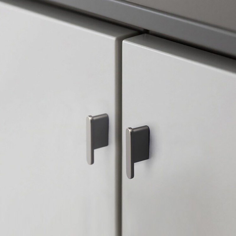 มือจับตู้เสื้อผ้าสีดำนิกเกิลด้ - Furniture Hardware High End บทวิจารณ์และราคา