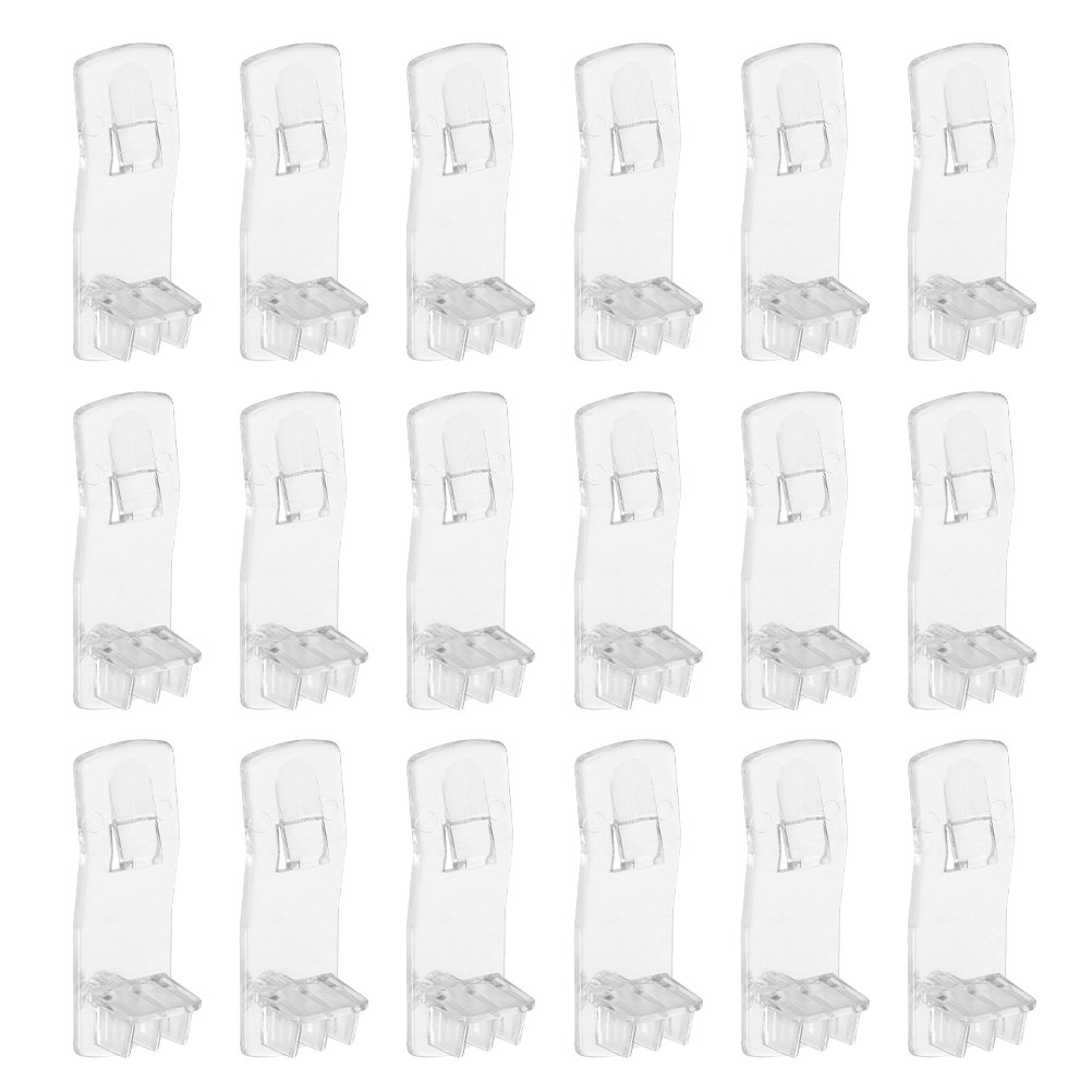 คลิปล็อคชั้นวางของพลาสติกใส 30 - Shelf Peg Support บทวิจารณ์และราคา
