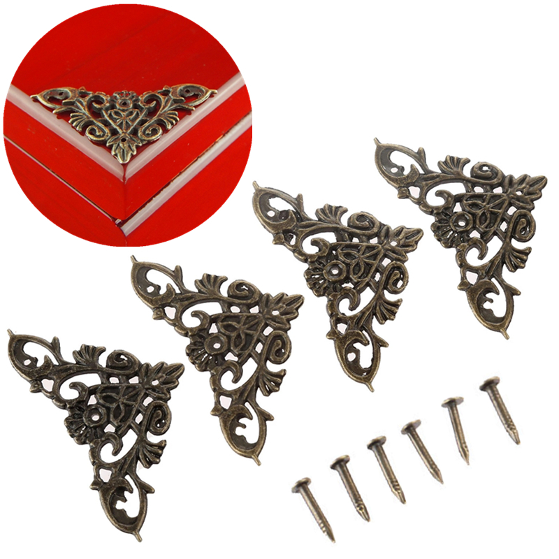 12 ชิ้น ตัวเชื่อมมุมแบบโบราณ อ - Furniture Hardware Antique บทวิจารณ์และราคา