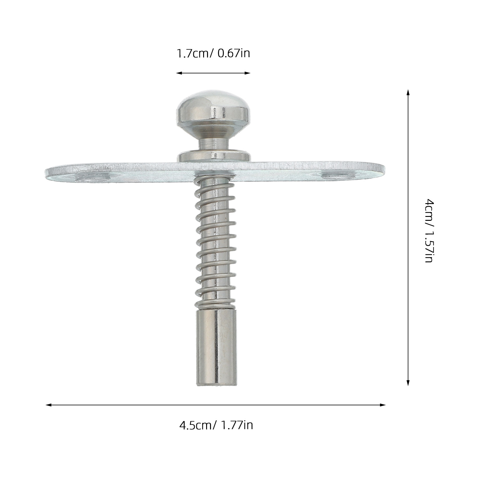 ชุดสลักสปริงเตียงเด็กสแตนเลส 5 - Furniture Hardware บทวิจารณ์และราคา