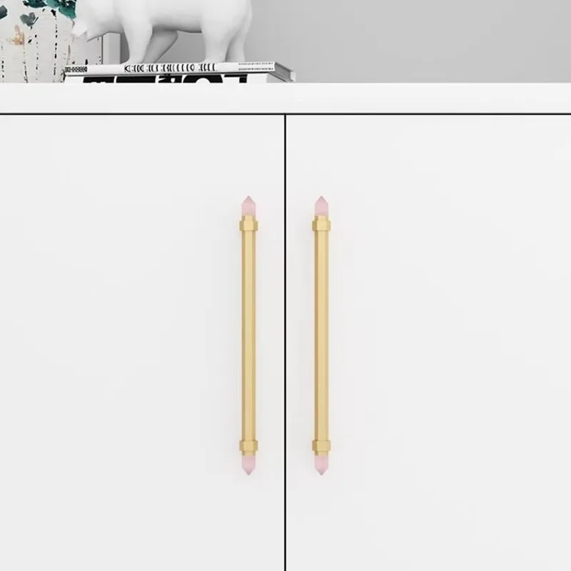 มือจับคริสตัลธรรมชาติทรงหกเหลี - Furniture Hardware High End บทวิจารณ์และราคา