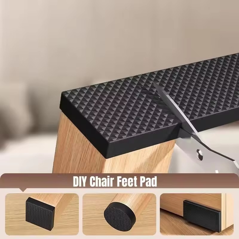แผ่นรองเฟอร์นิเจอร์กันลื่นแบบ  - Furniture Foot Pad บทวิจารณ์และราคา