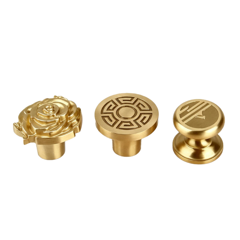 มือจับเฟอร์นิเจอร์ทองเหลือง 1  - Japanese Furniture Hardware บทวิจารณ์และราคา