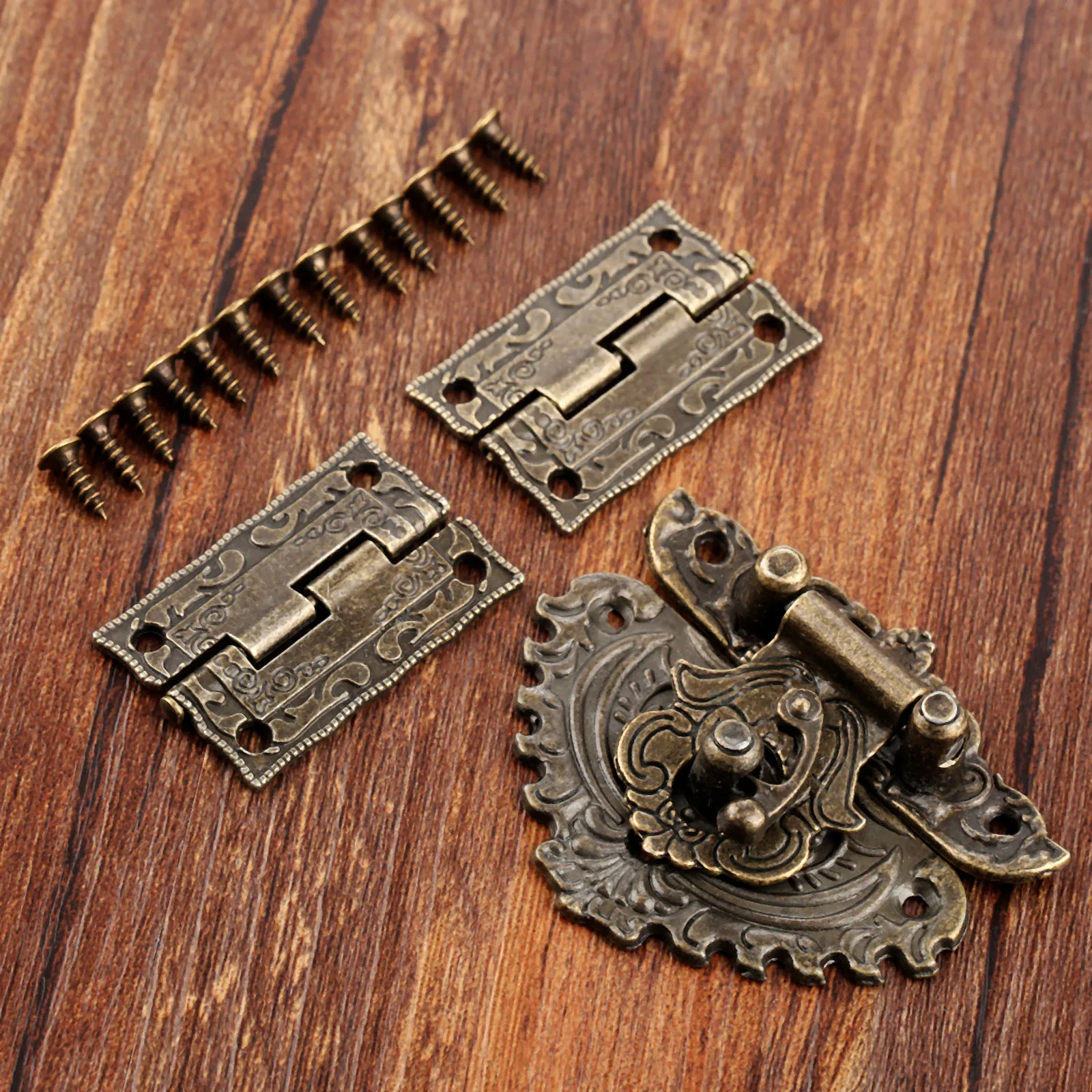 3 ชิ้น/เซ็ต Antique Bronze กุญ - Furniture Hardware Antique บทวิจารณ์และราคา