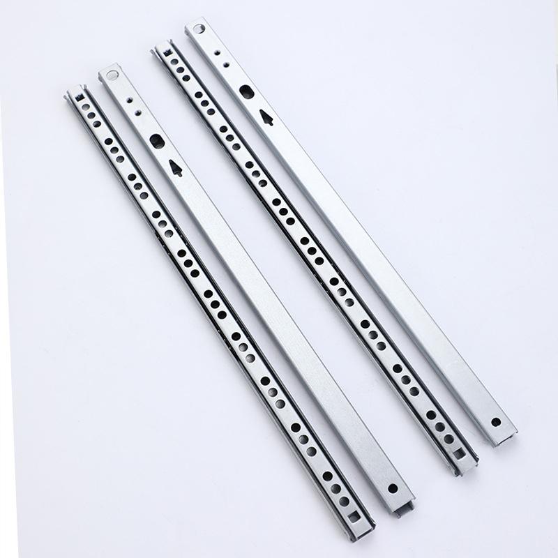 รางลิ้นชักแบบเลื่อนเรียบ 2 ชุด - Drawer Slide Pair บทวิจารณ์และราคา