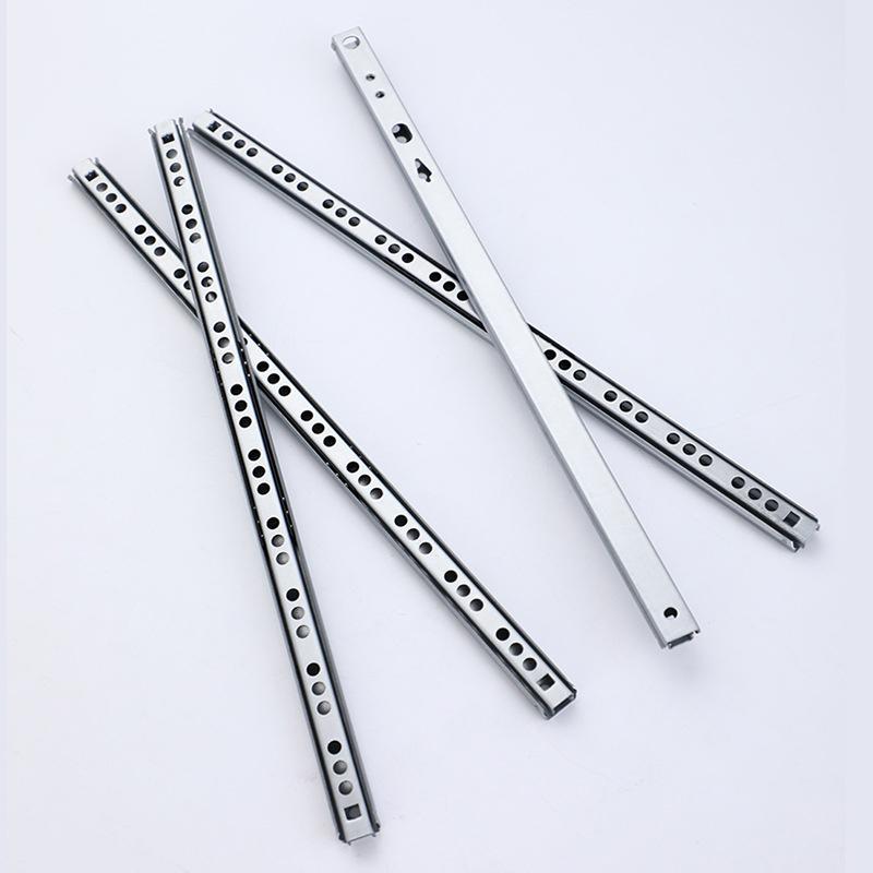 รางลิ้นชักแบบเลื่อนเรียบ 2 ชุด - Drawer Slide Pair บทวิจารณ์และราคา