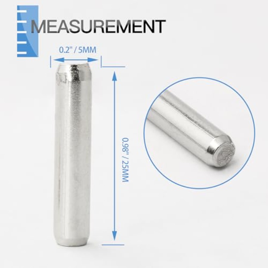 หมุดโลหะแบบแท่ง 5 x 25 มม. สำห - Shelf Peg Support บทวิจารณ์และราคา