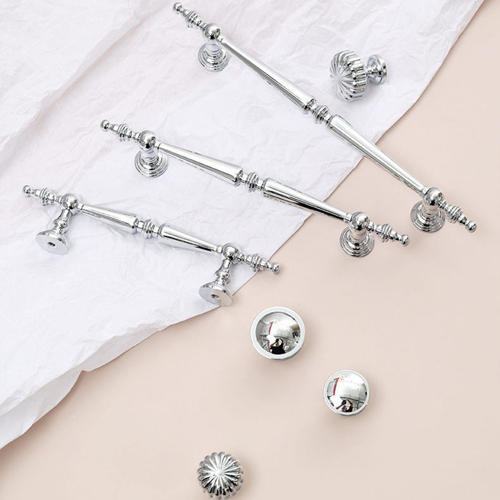 1PC Silver ตู้จับโต๊ะลิ้นชักดึ - Furniture Hardware Wholesale บทวิจารณ์และราคา