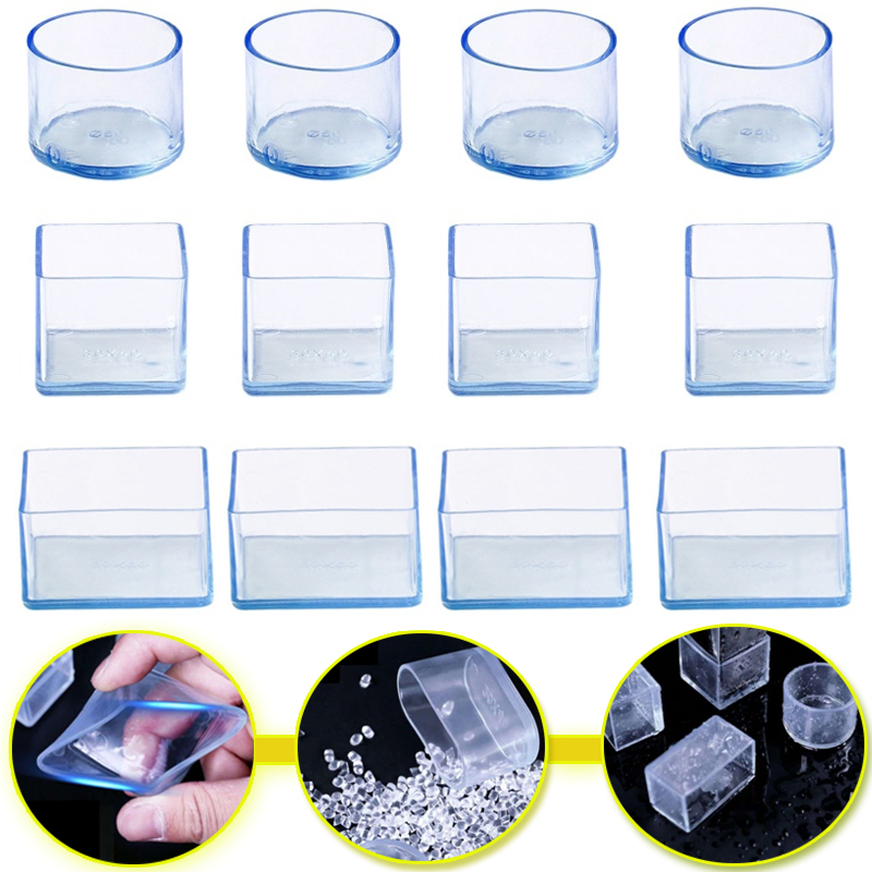 4/8 ชิ้น/เซ็ตเก้าอี้ขา Caps ยา - Furniture Leg Set บทวิจารณ์และราคา