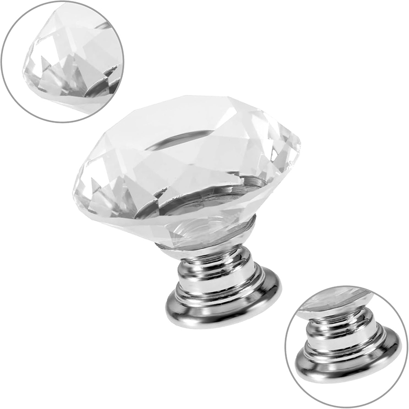 ลูกบิดตู้ 6 ชิ้น พร้อมสกรู ขนา - Furniture Hardware Parts บทวิจารณ์และราคา