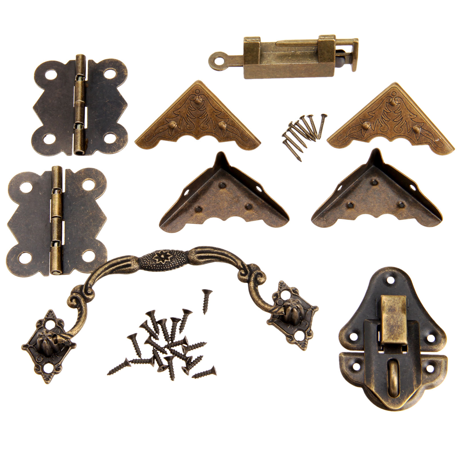 9ชิ้น/เซ็ตอุปกรณ์เฟอร์นิเจอร์จ - Furniture Hardware Antique บทวิจารณ์และราคา