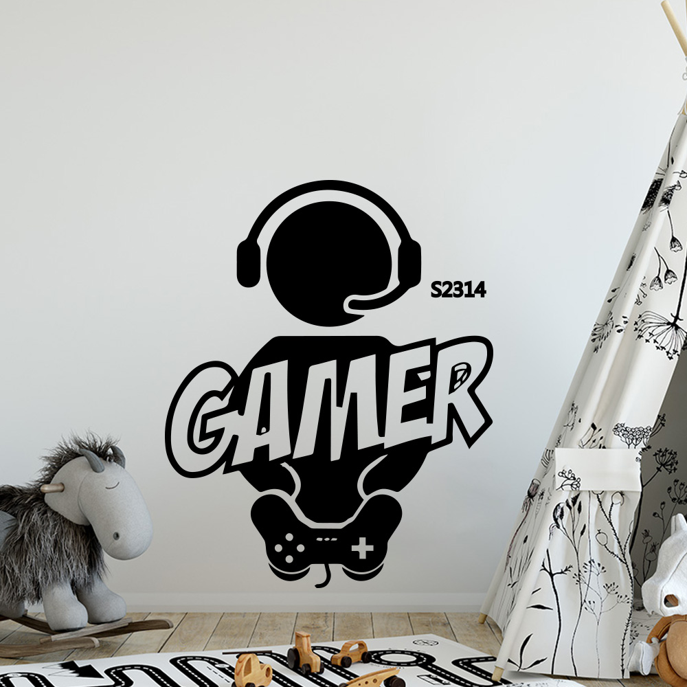1 PC Gamer Wall Art Decal สําห - Furniture Hardware Parts บทวิจารณ์และราคา