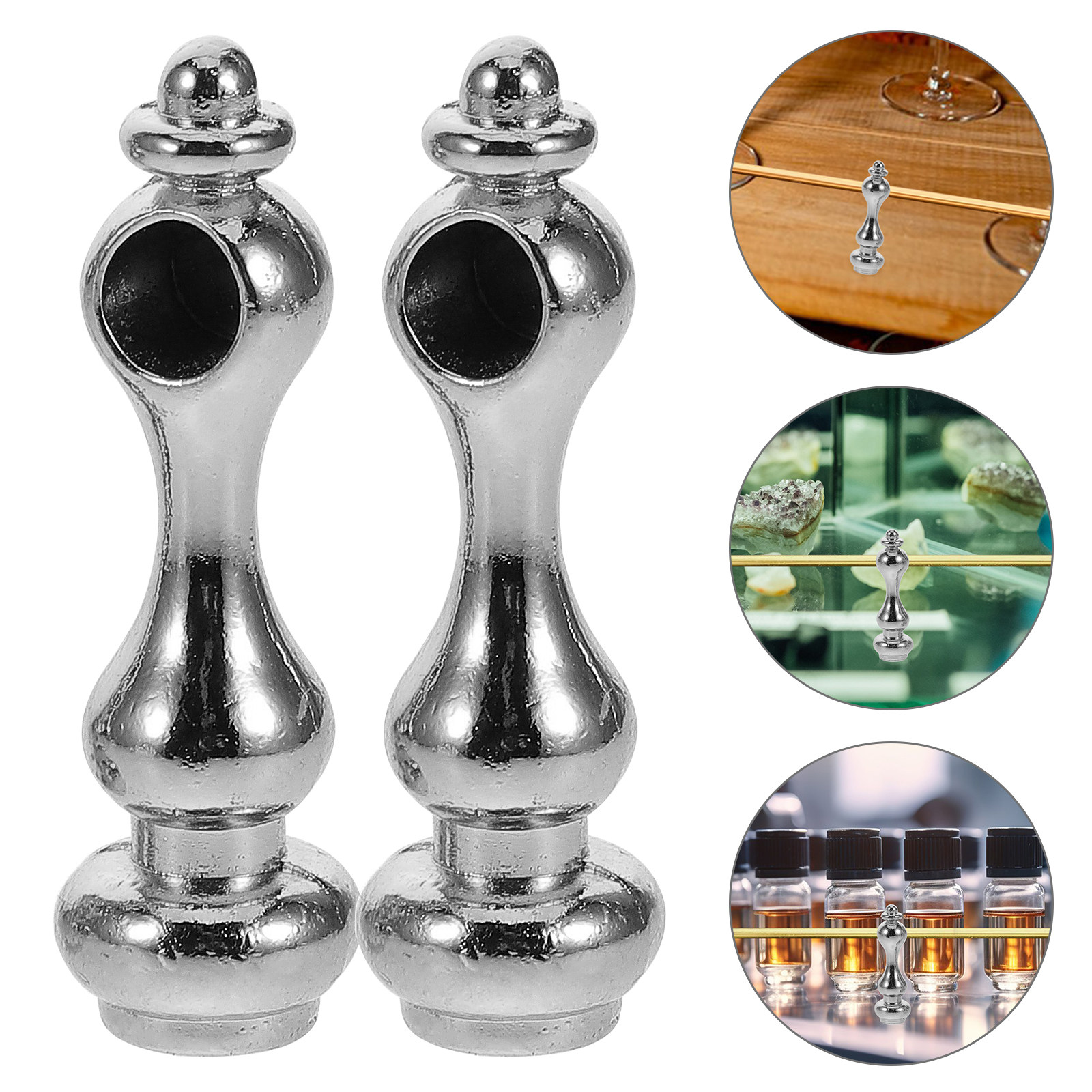 ฝาปิดปลายเสาแก้ว 4 ชิ้น อุปกรณ - Furniture Hardware บทวิจารณ์และราคา